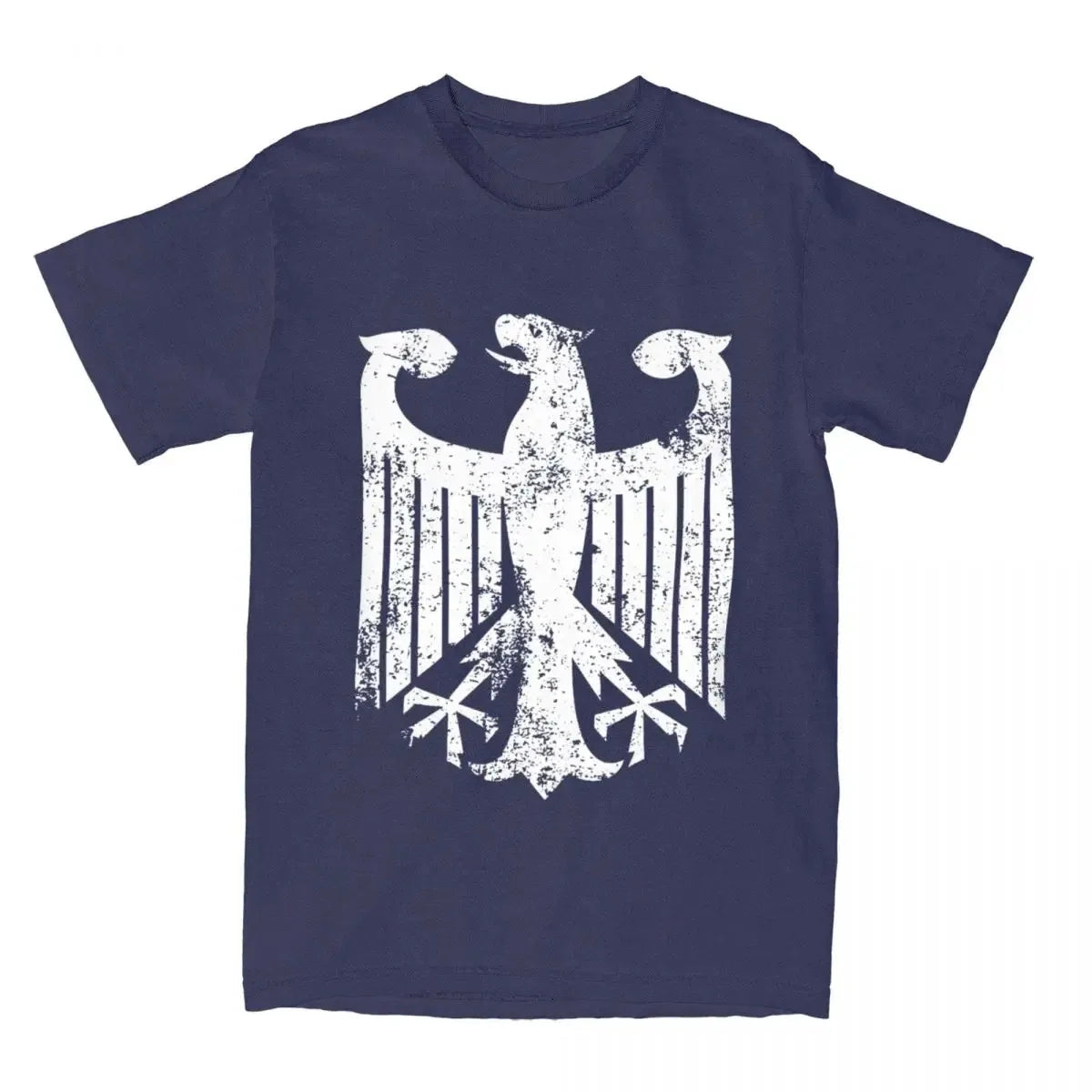Germany Flag T-Shirt Men German Eagle Y2K Fun Pure Cotton T-Shirts Summer O-Neck Harajuku Short Sleeves Plus Size Loose soft tee