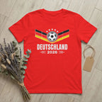 Deutschland Germany Football Player T Shirts Men Cotton T-Shirts Crewneck 2026 Soccer Tees Short Sleeve merchandise 4XL 5XL 6XL