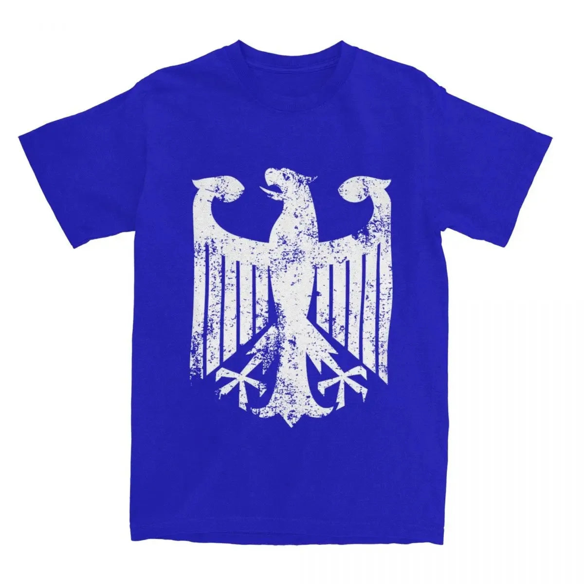 Germany Flag T-Shirt Men German Eagle Y2K Fun Pure Cotton T-Shirts Summer O-Neck Harajuku Short Sleeves Plus Size Loose soft tee