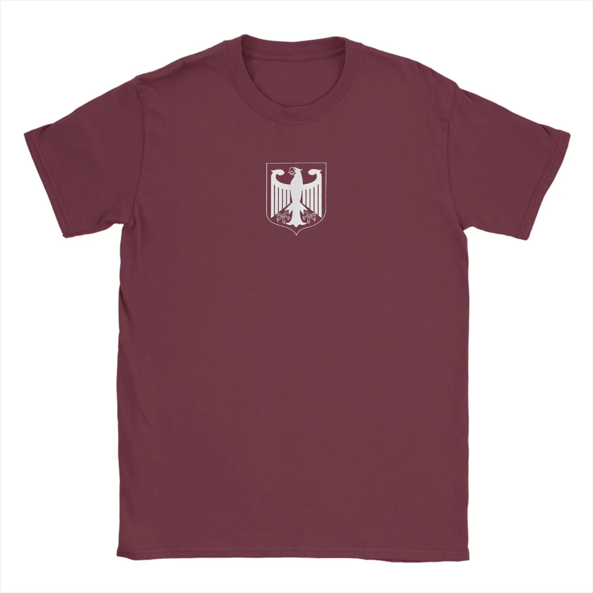 Men's Germany Coat of Arms German Eagle T Shirt Deutsche Cotton Tops Novelty Short Sleeve Crewneck Tees Plus Size T-Shirts