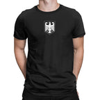 Men's Germany Coat of Arms German Eagle T Shirt Deutsche Cotton Tops Novelty Short Sleeve Crewneck Tees Plus Size T-Shirts