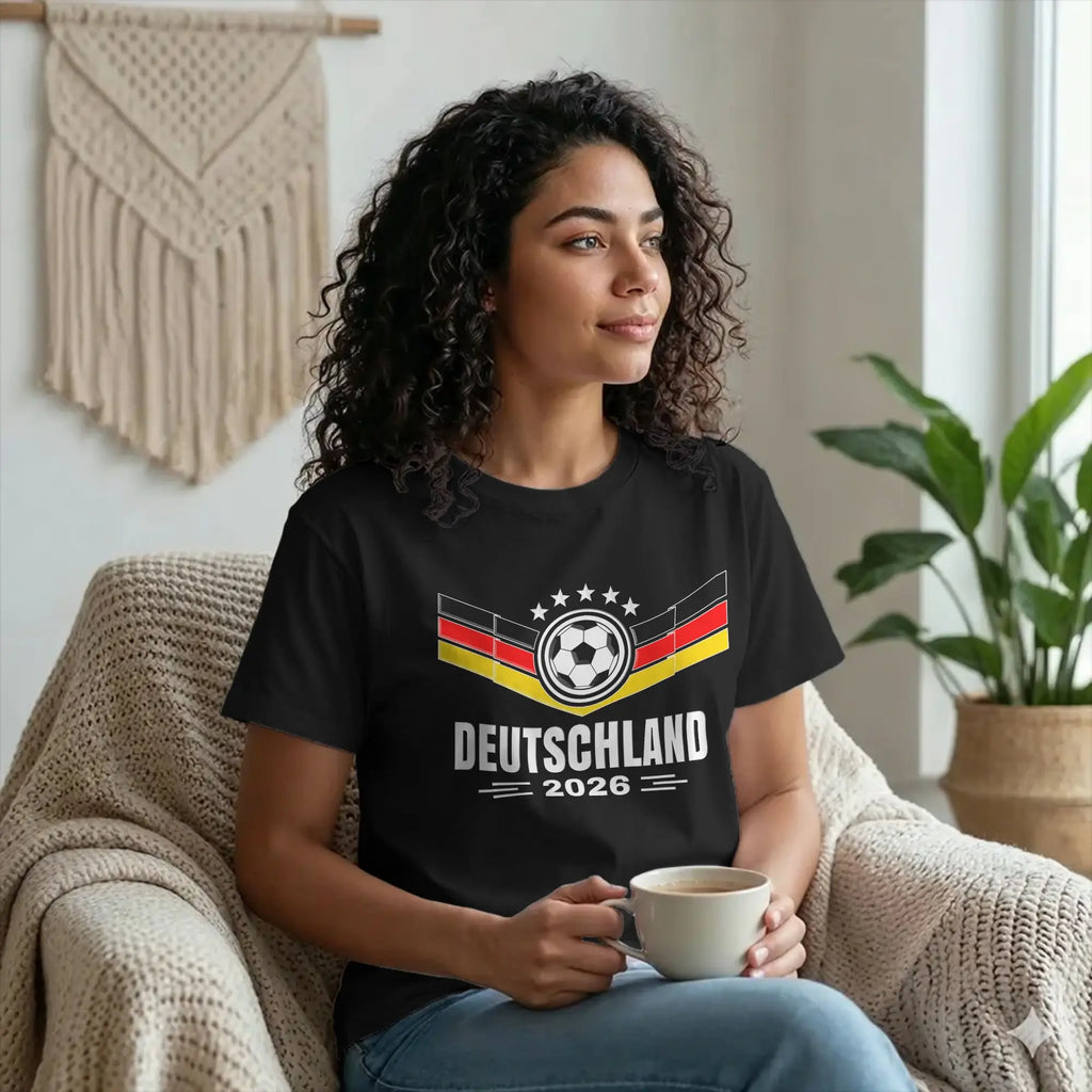 Deutschland Germany Football Player T Shirts Men Cotton T-Shirts Crewneck 2026 Soccer Tees Short Sleeve merchandise 4XL 5XL 6XL
