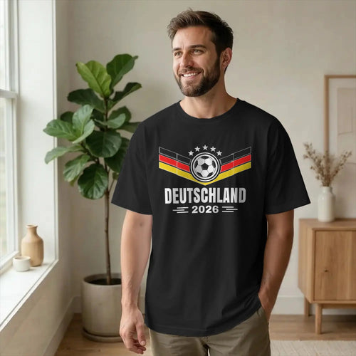 Deutschland Germany Football Player T Shirts Men Cotton T-Shirts Crewneck 2026 Soccer Tees Short Sleeve merchandise 4XL 5XL 6XL