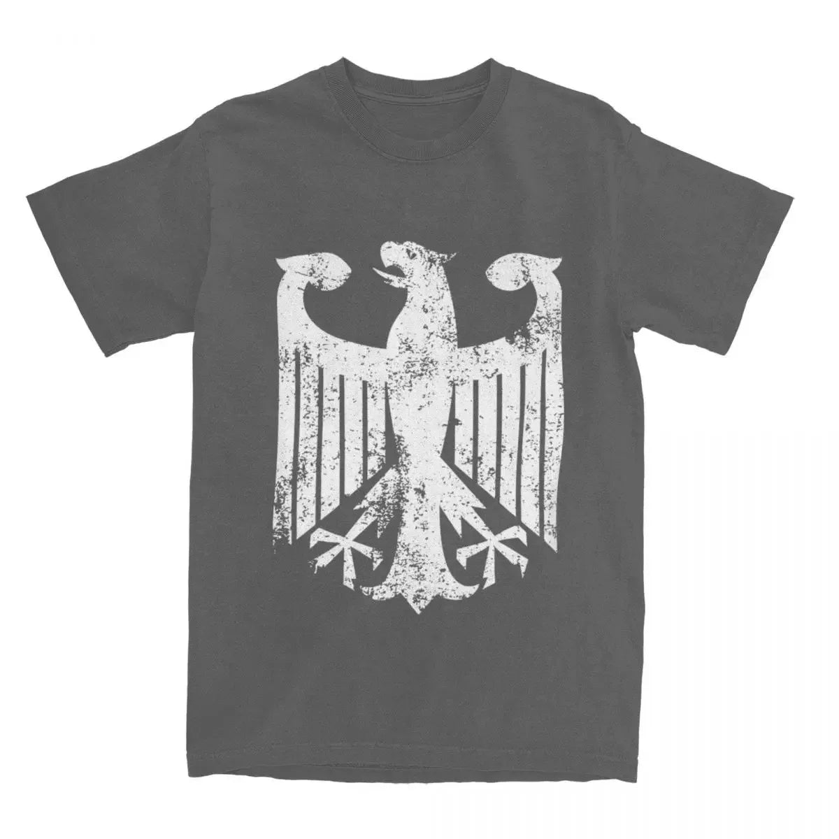 Germany Flag T-Shirt Men German Eagle Y2K Fun Pure Cotton T-Shirts Summer O-Neck Harajuku Short Sleeves Plus Size Loose soft tee