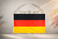 Deutschland Flagge, (verschiedene Größen verfügbar.)